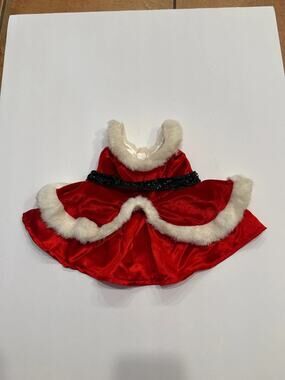 Build-a-Bear Santa Claus, winter, Christmas dress
